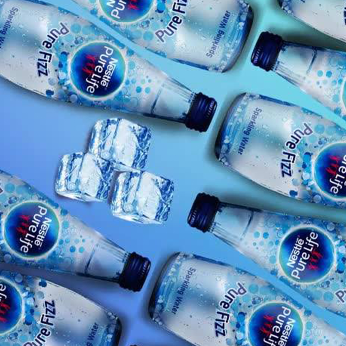 Nestle Pure Fizz Sparkling Water 240 ml Horeca Star